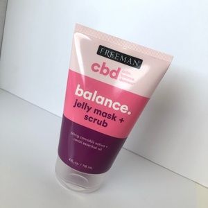 Free man balance jelly mask and scrub